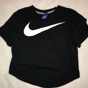 Black Nike Crop Top